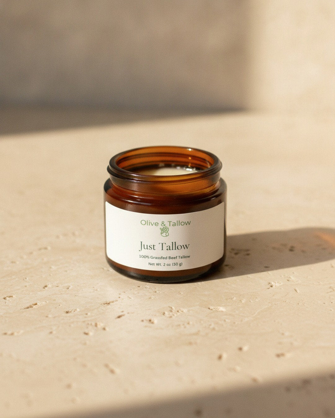Just Tallow Balm unscented jar by Olive & Tallow