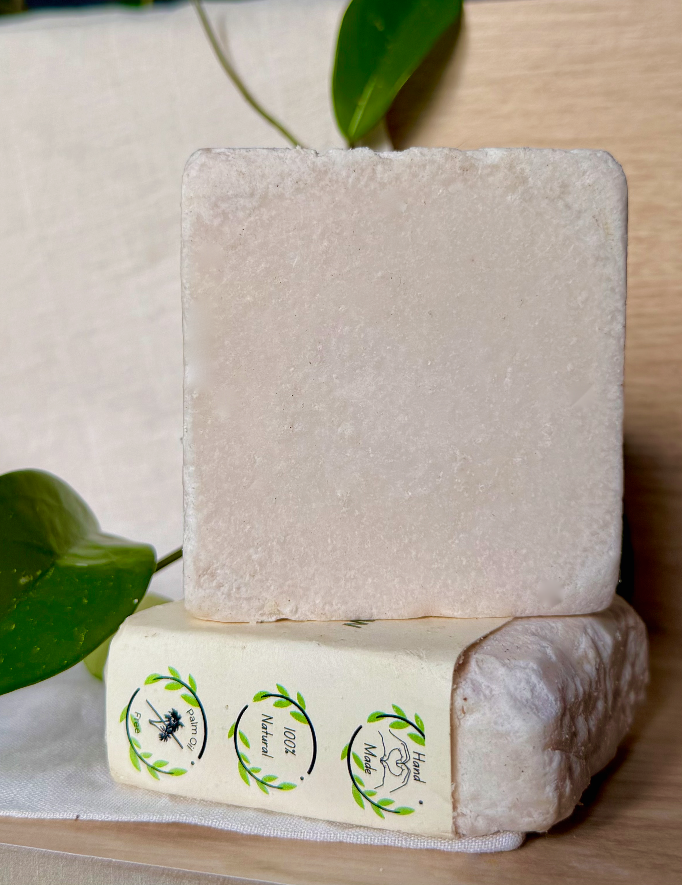 Vetiver Sea Mist salt bar by Olive & Tallow